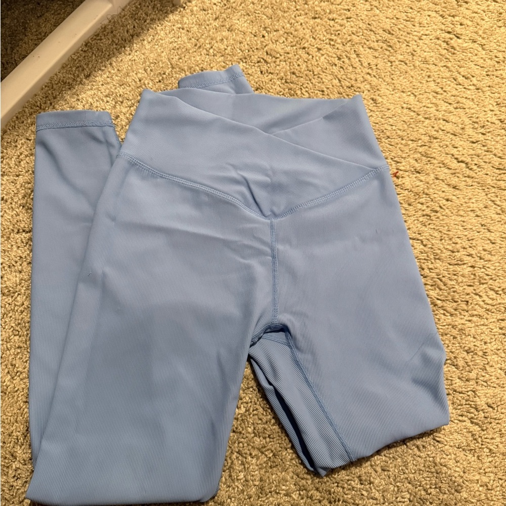 Sky Blue Women's Leggings